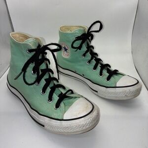 Converse Chuck Taylor All Star High Top Mint Green Sneaker M 5 W 7 136561F